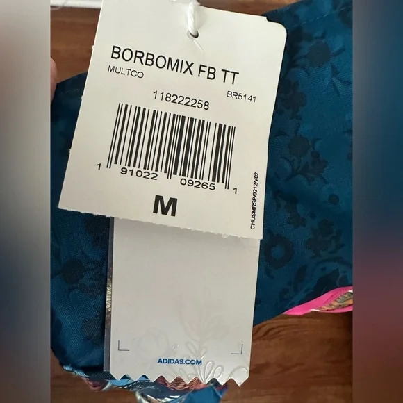 Adidas x Farm Rio NWT Women's Borbomix Multicolor Floral Track Jacket Size M - Picture 10 of 11